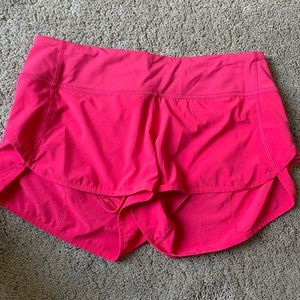 Lululemon Speed Up 2.5” Pink Short